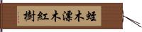 蛭木 Hand Scroll