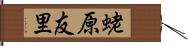 蛯原友里 Hand Scroll