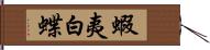 蝦夷白蝶 Hand Scroll