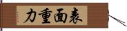 表面重力 Hand Scroll