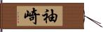 袖崎 Hand Scroll