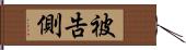 被告側 Hand Scroll