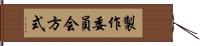 製作委員会方式 Hand Scroll