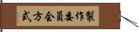 製作委員会方式 Hand Scroll