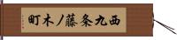 西九条藤ノ木町 Hand Scroll