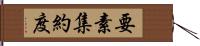 要素集約度 Hand Scroll