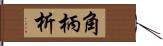 角柄析 Hand Scroll