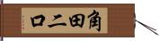 角田二口 Hand Scroll