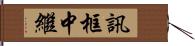 訊框中繼 Hand Scroll