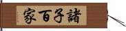 諸子百家 Hand Scroll