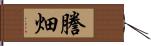 謄畑 Hand Scroll