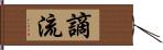 謫流 Hand Scroll