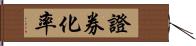 證券化率 Hand Scroll