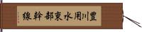 豊川用水東部幹線 Hand Scroll