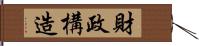 財政構造 Hand Scroll