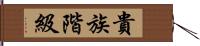 貴族階級 Hand Scroll