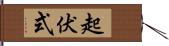 起伏式 Hand Scroll