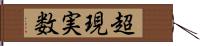 超現実数 Hand Scroll