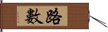 路數 Hand Scroll