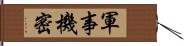 軍事機密 Hand Scroll