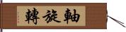 軸旋轉 Hand Scroll