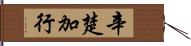 辛楚加行 Hand Scroll