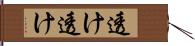 透け透け Hand Scroll