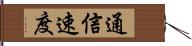 通信速度 Hand Scroll