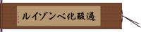 過酸化ベンゾイル Hand Scroll