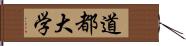 道都大学 Hand Scroll