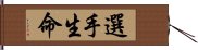 選手生命 Hand Scroll