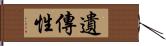 遺傳性 Hand Scroll