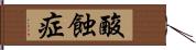 酸蝕症 Hand Scroll