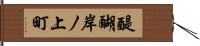 醍醐岸ノ上町 Hand Scroll