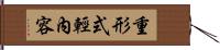 重形式輕內容 Hand Scroll