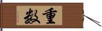 重数 Hand Scroll