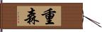 重森 Hand Scroll