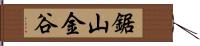 鋸山金谷 Hand Scroll