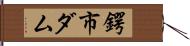 鍔市ダム Hand Scroll