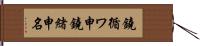 鐃循ワ申鐃緒申名 Hand Scroll