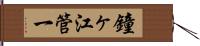 鐘ヶ江管一 Hand Scroll