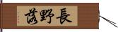 長野落 Hand Scroll