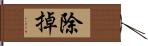 除掉 Hand Scroll