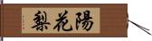 陽花梨 Hand Scroll