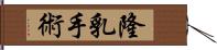 隆乳手術 Hand Scroll