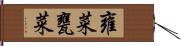 雍菜 Hand Scroll