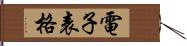 電子表格 Hand Scroll