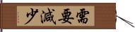 需要減少 Hand Scroll