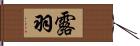 露羽 Hand Scroll