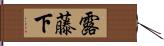 露藤下 Hand Scroll